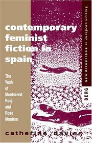 Contemporary feminist fiction in Spain by Catherine Davies