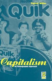 Cover of: Capitalism: an ethnographic approach