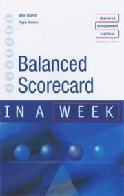 Cover of: Balanced Scorecard in a Week (In a Week)