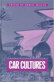 Cover of: Car Cultures (Materializing Culture)