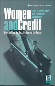 Cover of: Women and Credit: Researching the Past, Refiguring the Future (Cross-Cultural Perspectives on Women)