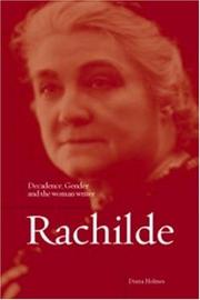 Cover of: Rachilde by Diana Holmes