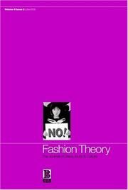 Cover of: Fashion Theory: Volume 6, Issue 2: The Journal of Dress, Body and Cuture (Fashion Theory)