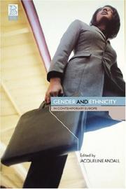 Cover of: Gender and ethnicity in contemporary Europe