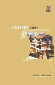 Cover of: Eating out in Europe by edited by Marc Jacobs and Peter Scholliers.