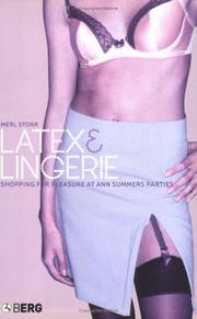 Cover of: Latex and lingerie by Merl Storr