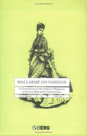 Cover of: Mallarmé on fashion: a translation of the fashion magazine, La dernière mode, with commentary