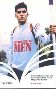 Cover of: Representing Men by Ben Crewe