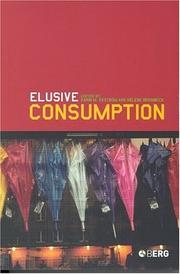 Cover of: Elusive Consumption by Karin M. Ekström, Helene Brembeck