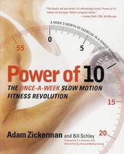 Cover of: Power of 10: The Once-a-Week, Slow Motion Fitness Revolution