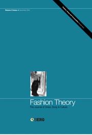 Cover of: Fashion Theory: Volume 8, Issue 4: The Journal of Dress, Body and Culture: Special Issue--Making an Appearance: Fashion, Dress and Consumption (Fashion Theory)