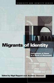 Cover of: Migrants of identity: perceptions of home in a world of movement