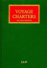 Cover of: Voyage Charters (Lloyd's Shipping Law Library)