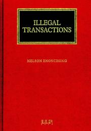 Cover of: Illegal transactions