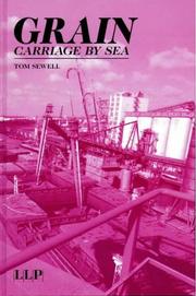 Cover of: Grain: Carriage by Sea