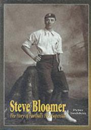 Cover of: Steve Bloomer by Peter J. Seddon