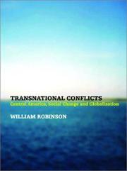 Cover of: Transnational Conflicts: Central America, Social Change, and Globalization
