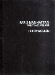 Cover of: Paris/Manhattan by Peter Wollen