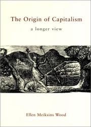 Cover of: The Origin of Capitalism by Ellen Meiksins Wood