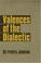 Cover of: Valences of the Dialectic