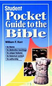 Cover of: Candle Pocket Guide to the Bible (Student Guides)