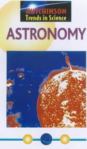 Cover of Astronomy (Hutchinson Trends in Science) by Hutchinson