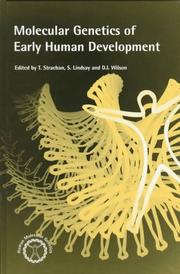 Cover of: Molecular Genetics of Early Human Development | Tom Strachan