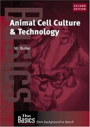 Cover of: Animal Cell Culture and Technology  by Mike Butler