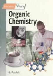 Cover of: Instant Notes in Organic Chemistry (Instant Notes S.)