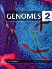 Cover of: Genomes by T.A. Brown
