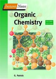 Cover of: Organic chemistry by Graham L. Patrick