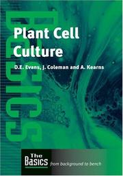 Cover of: Plant cell culture by D. E. Evans