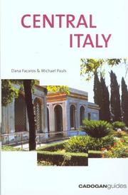 Cover of: Central Italy