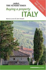 Cover of: Buying a Property Italy, 2nd (Buying a Property - Cadogan)