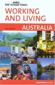 Cover of: Working & Living Australia (Working & Living - Cadogan)