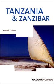 Cover of: Tanzania & Zanzibar, 1st (Country & Regional Guides - Cadogan)