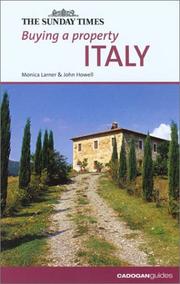 Cover of: Buying a Property: Italy (Buying a Property - Cadogan)