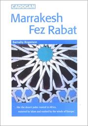 Cover of: Marrakesh, Fez, Rabat by Barnaby Rogerson