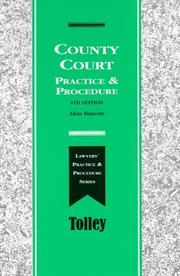 County court practice and procedure by Alan Simons