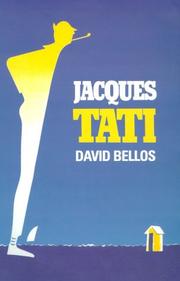 Cover of: Jacques Tati by David Bellos