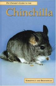 Cover of: CHINCHILLA (Pet Owner's Guide) by Natalie Kirkiewicz, Gary Broomhead