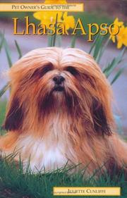 Cover of: LHASA APSO (Pet Owner's Guide)