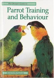 Cover of: Pet Owner's Guide to Parrot Training and Behaviour