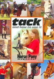 Cover of: Tack (Horse & Pony Library)