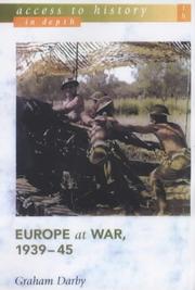 Cover of: Europe at War, 1939-45