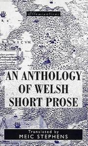Cover of: An Anthology of Welsh Short Prose by Meic Stephens