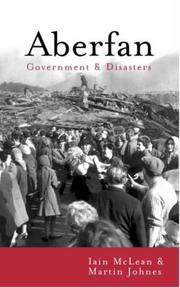Cover of: Aberfan: government and disasters