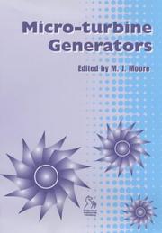 Cover of: Micro-turbine Generators (IMechE Conference)