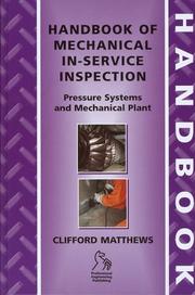 Cover of: Handbook of Mechanical In-Service Inspection: Pressure Systems and Mechanical Plant