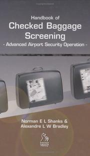 Cover of: Handbook of checked baggage screening: advanced airport security operation